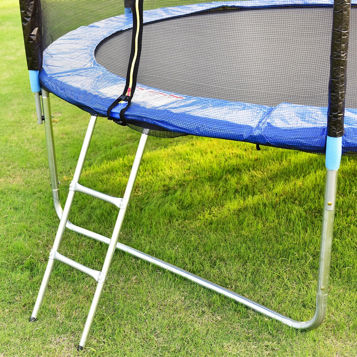 10 Feet Combo Bounce Jump Safety Trampoline with Spring Pad Ladder Trampolines at Gallery Canada