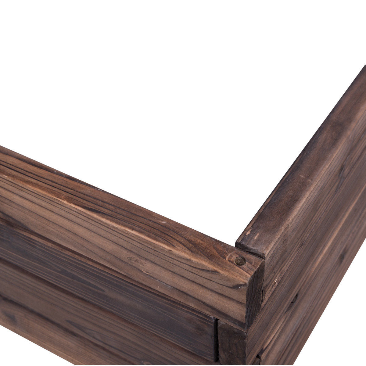 Elevated Wooden Garden Planter Box Bed Kit, Natural Raised Garden Beds at Gallery Canada
