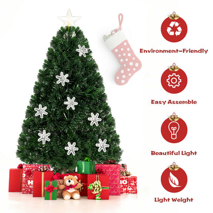 4 / 5 / 6 Feet LED Artificial Christmas Tree, Green Christmas Tree at Gallery Canada