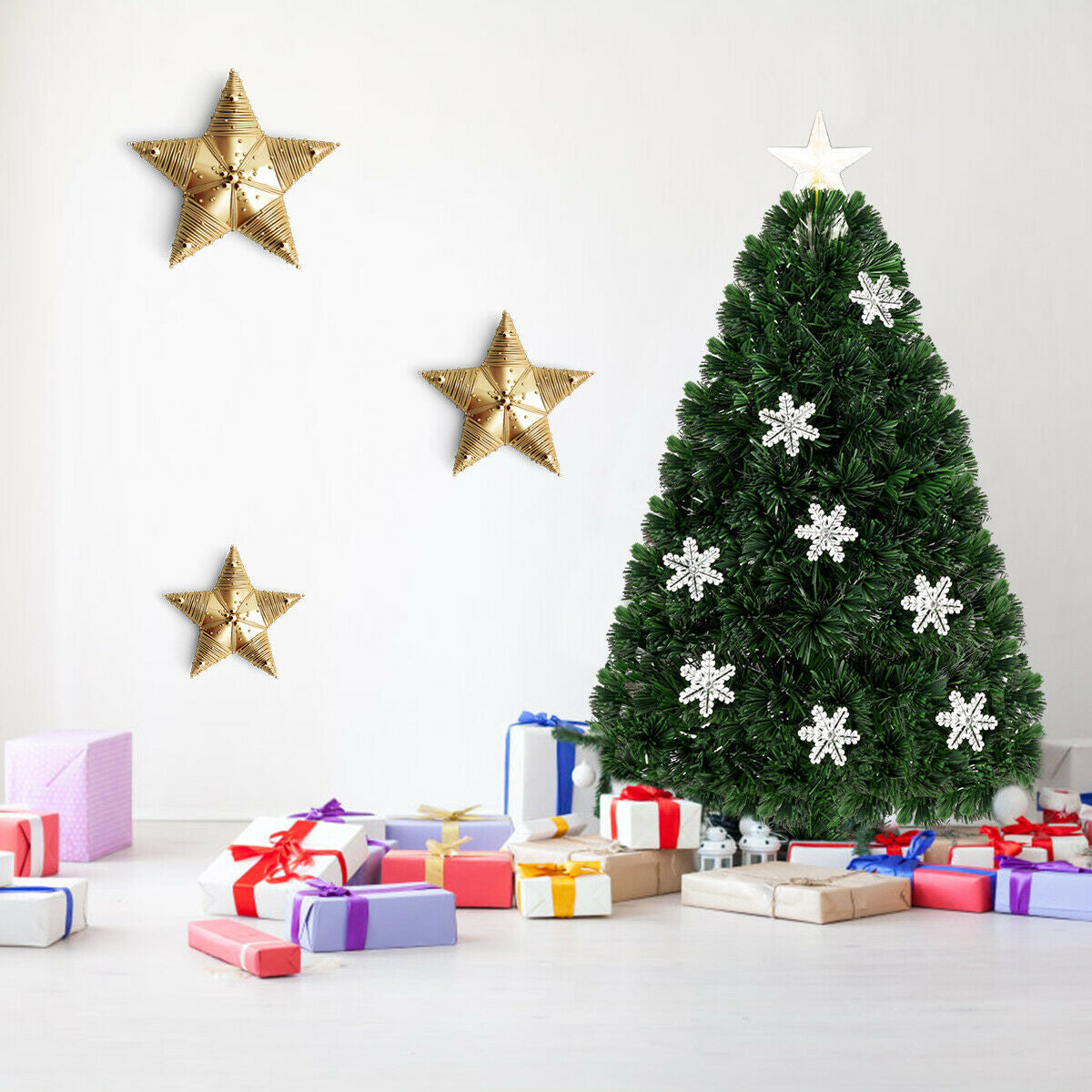 4 / 5 / 6 Feet LED Artificial Christmas Tree, Green Christmas Tree at Gallery Canada