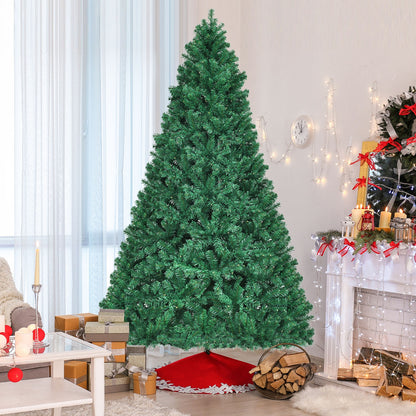 8 Ft PVC Artificial Christmas Tree With LED Lights, Green Christmas Tree at Gallery Canada