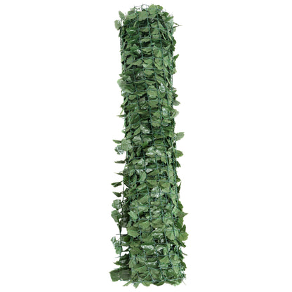 Faux Ivy Leaf Decorative Privacy Fence-59 x 95 Inch, Green Decorative Fencing & Flooring at Gallery Canada