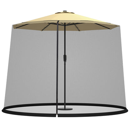 Outdoor Umbrella Table Screen, 9-10 Feet, Mosquito Bug Insect Net Outdoor Umbrellas at Gallery Canada
