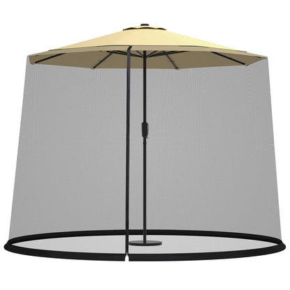 Outdoor Umbrella Table Screen, 9-10 Feet, Mosquito Bug Insect Net Outdoor Umbrellas Options at Gallery Canada