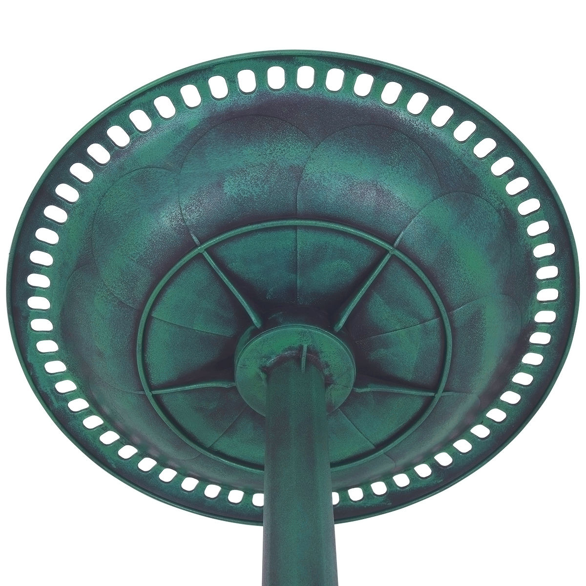 Outdoor Garden Green Pedestal Bird Bath Feeder, Green Chicken Coops at Gallery Canada