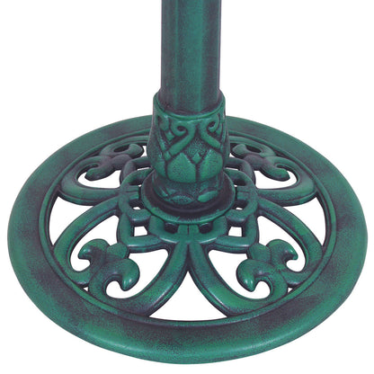 Outdoor Garden Green Pedestal Bird Bath Feeder, Green Chicken Coops at Gallery Canada