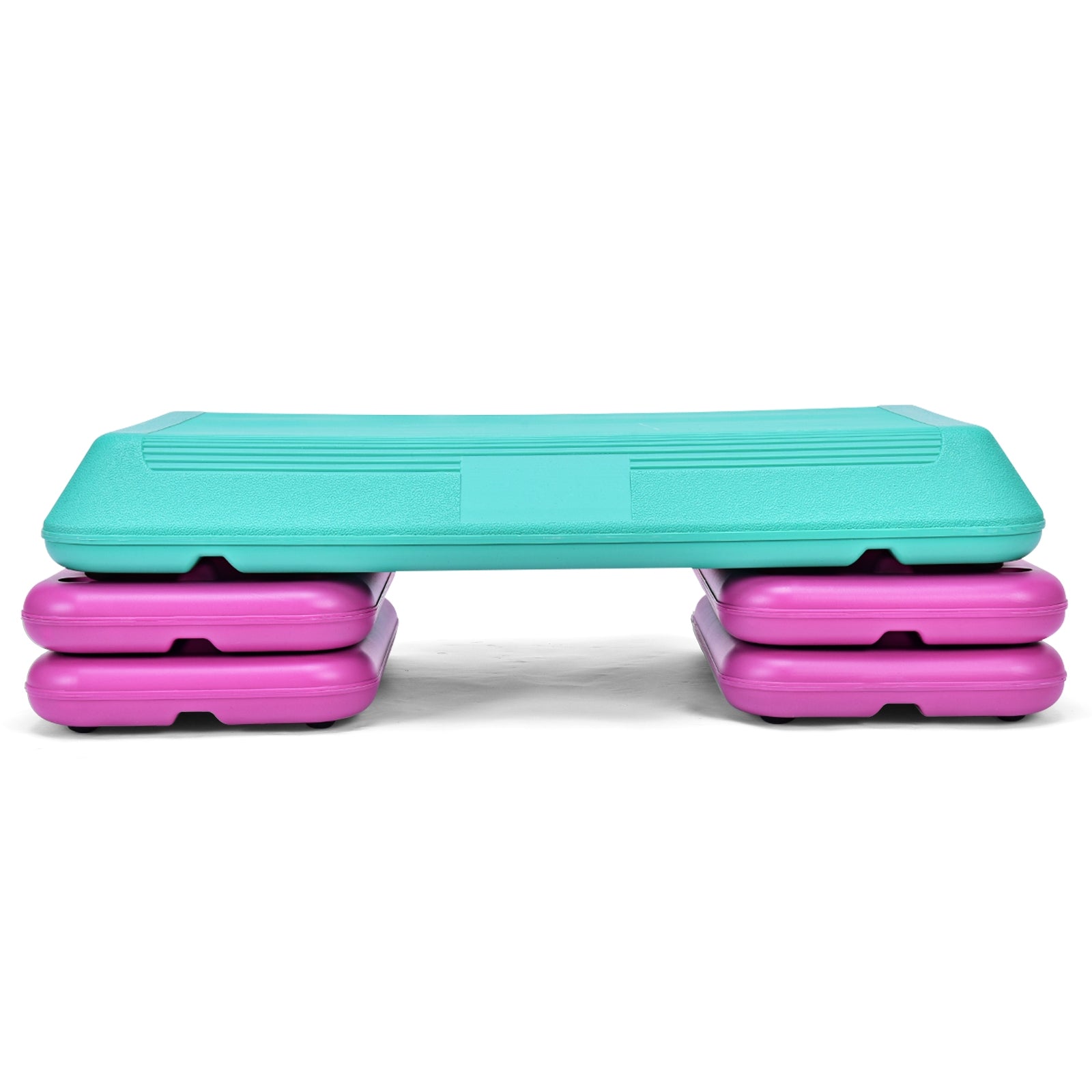 29 Inch Club Cardio Adjust Exercise Stepper, Turquoise Sport Equipments at Gallery Canada