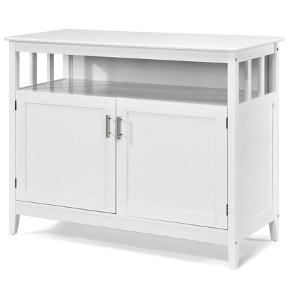 Modern Wooden Kitchen Lockers, Large Storage, White Sideboards Cabinets & Buffets White at Gallery Canada