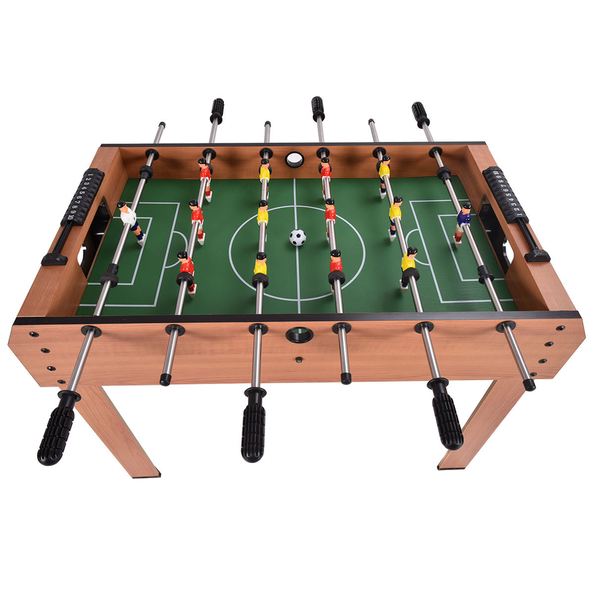 37 Inch Indoor Competition Game Football Table, Brown Game Room at Gallery Canada