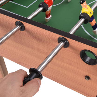 37 Inch Indoor Competition Game Football Table, Brown Game Room at Gallery Canada