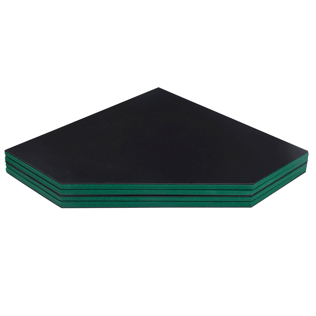 48 Inch 8 Players Octagon Fourfold Poker Table Top, Green Game Room at Gallery Canada