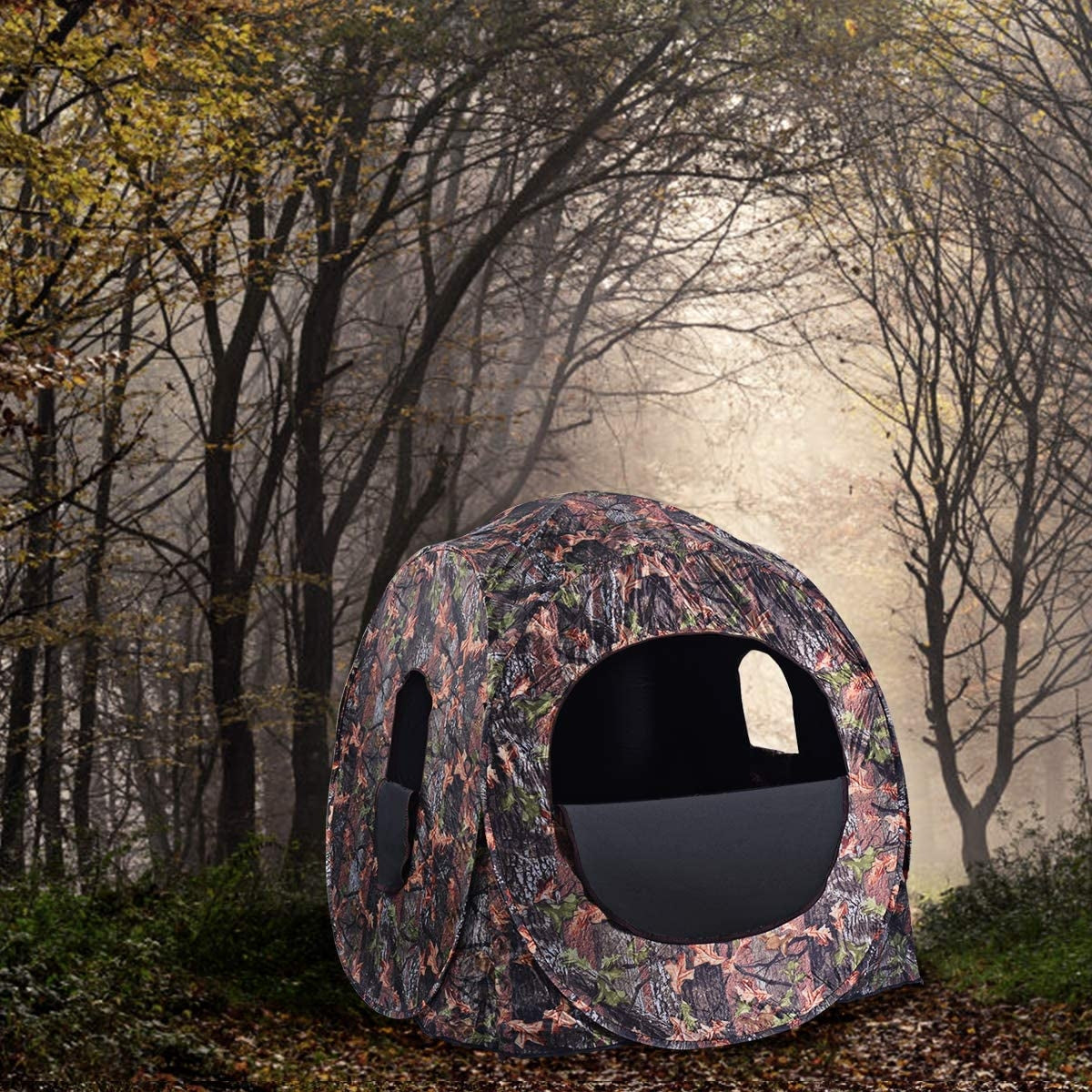 Portable Pop up Ground Camo Blind Hunting Enclosure Tents at Gallery Canada