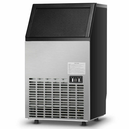 Portable Built-In Stainless Steel Commercial Ice Maker, Black Ice Makers at Gallery Canada