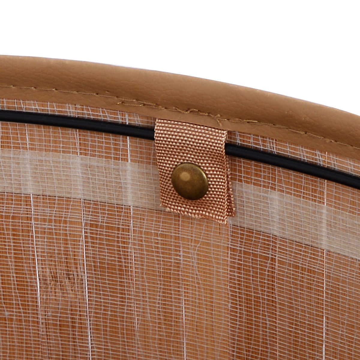 Corner Bamboo Hamper Laundry Basket, Natural Laundry Baskets at Gallery Canada