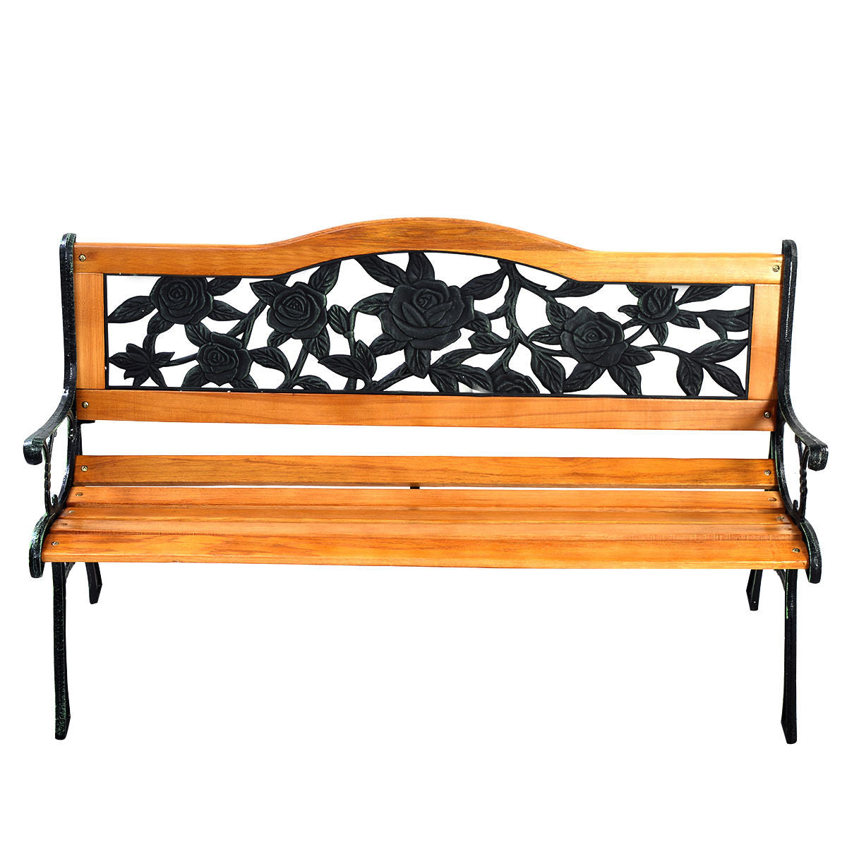 Outdoor Cast Iron Patio Bench Rose Outdoor Benches at Gallery Canada