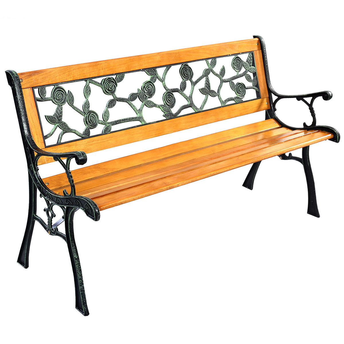 49 1/2 Inch Patio Park Garden Porch Chair Bench Outdoor Benches at Gallery Canada