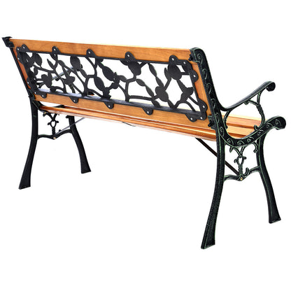 49 1/2 Inch Patio Park Garden Porch Chair Bench Outdoor Benches at Gallery Canada