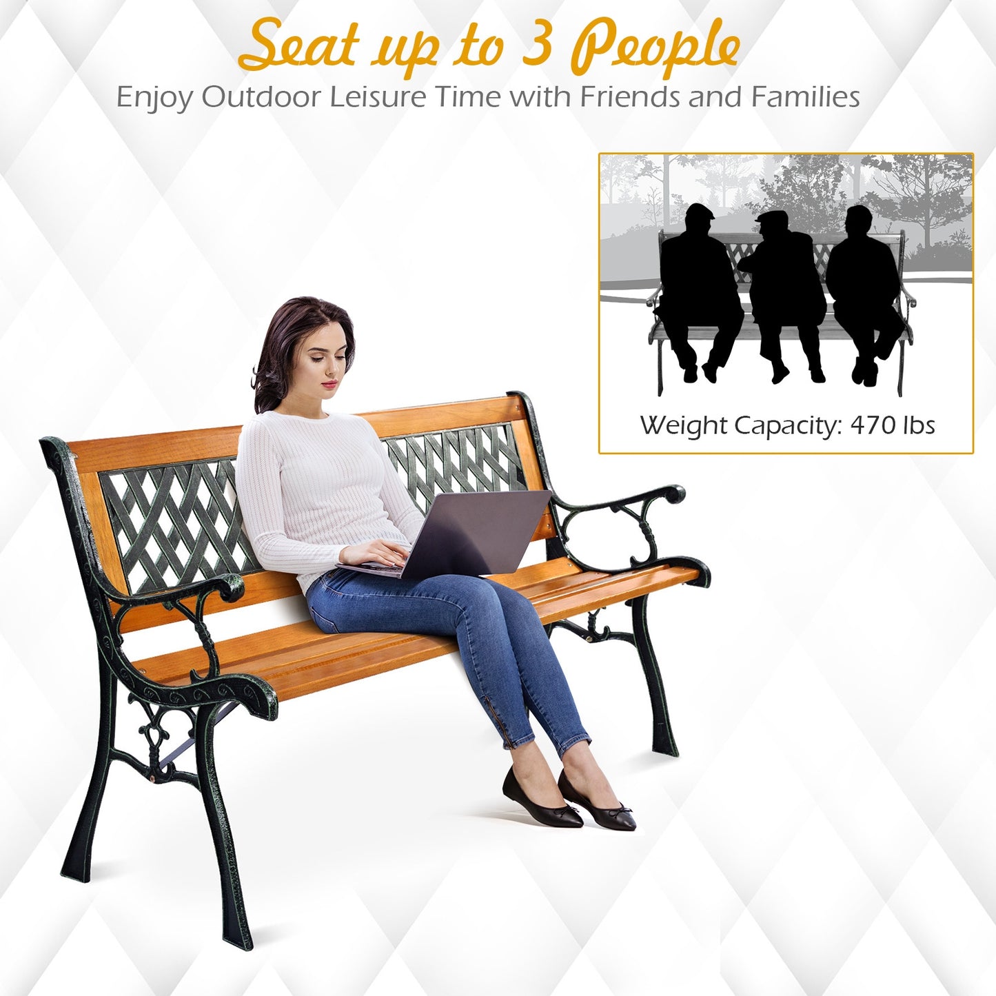 Outdoor Cast Iron Patio Bench Outdoor Benches at Gallery Canada