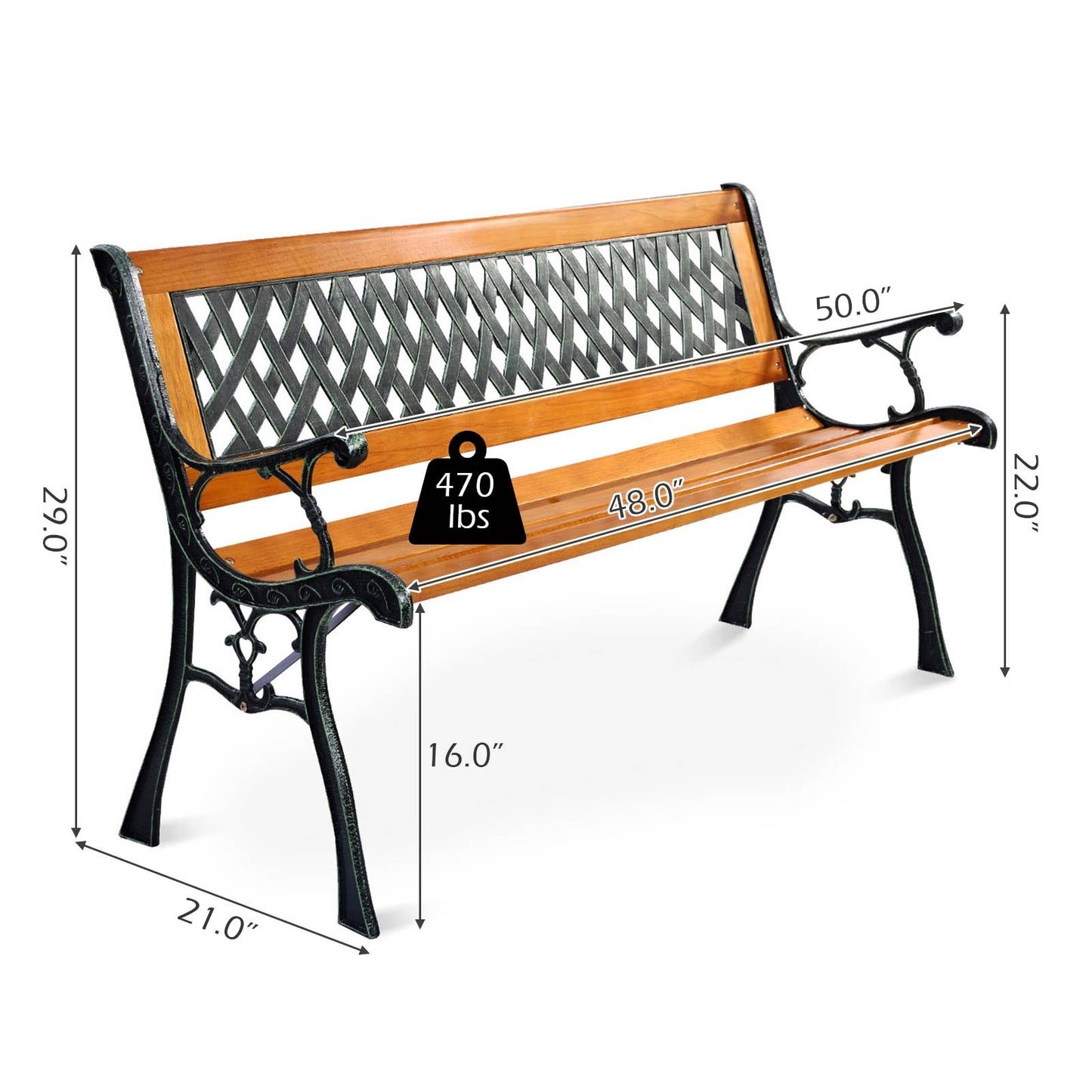 Outdoor Cast Iron Patio Bench Outdoor Benches at Gallery Canada