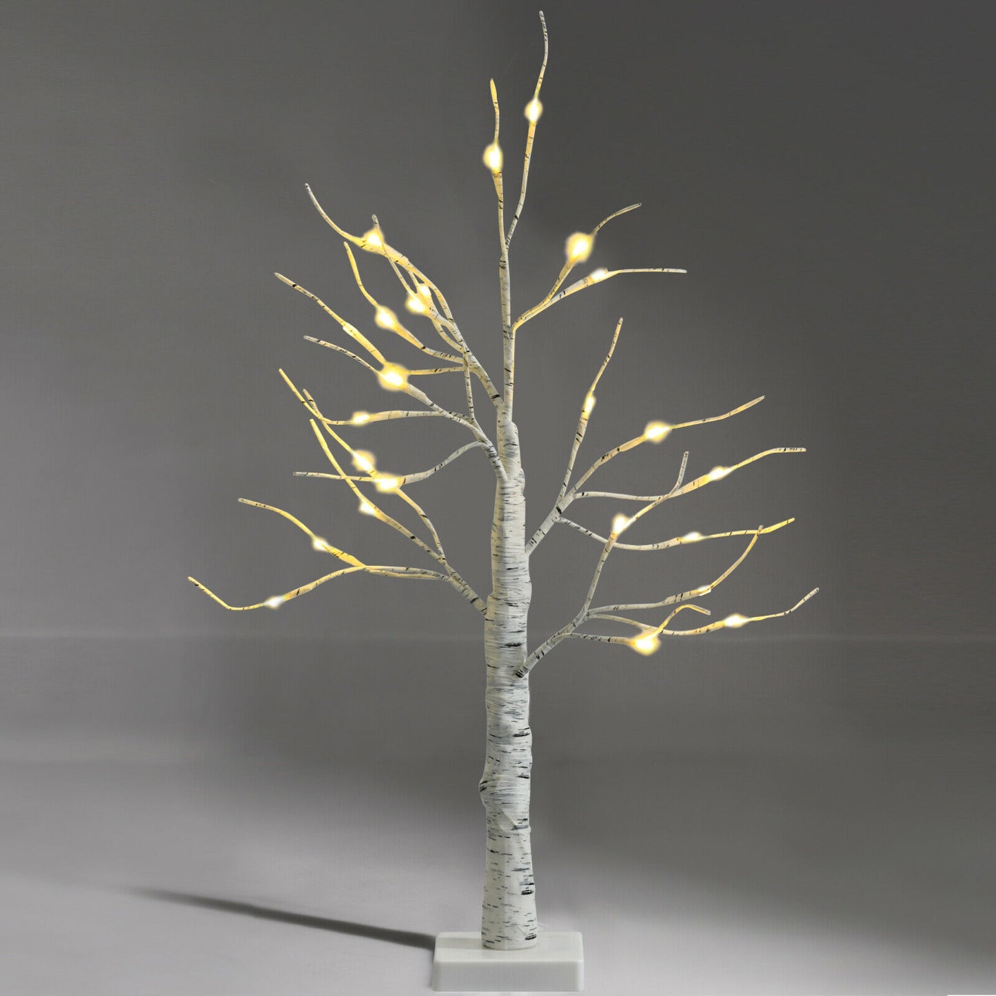 2 Feet Pre-Lit Twig Birch Tree, Battery Powered, White Christmas Tree at Gallery Canada