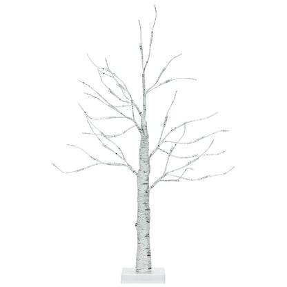 2 Feet Pre-Lit Twig Birch Tree, Battery Powered, White Christmas Tree at Gallery Canada