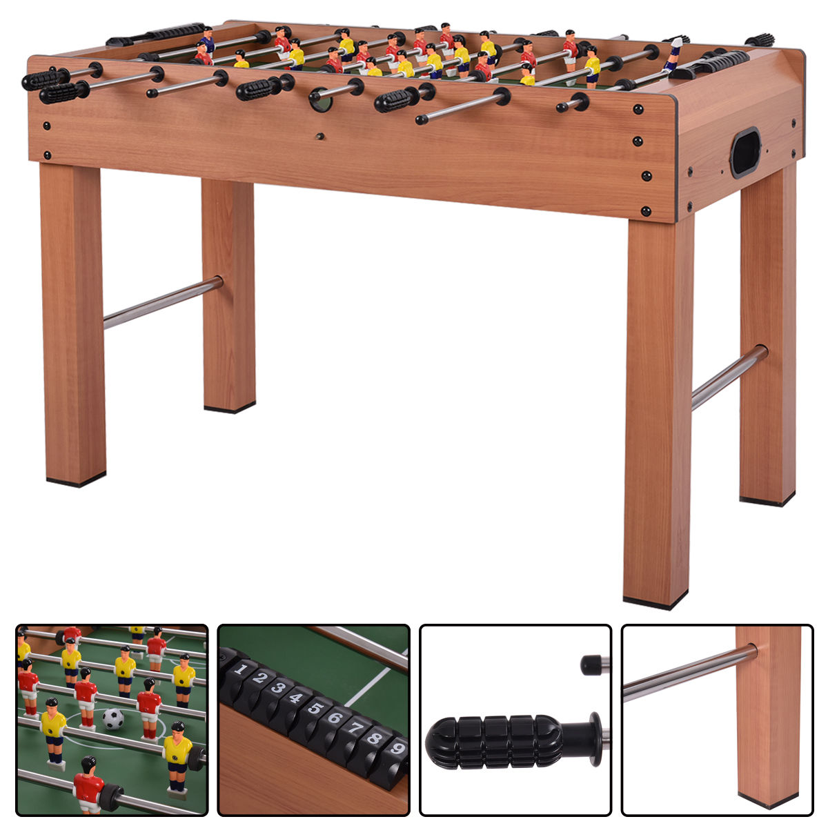 48 Inch Competition Game Foosball Table, Natural Game Room at Gallery Canada
