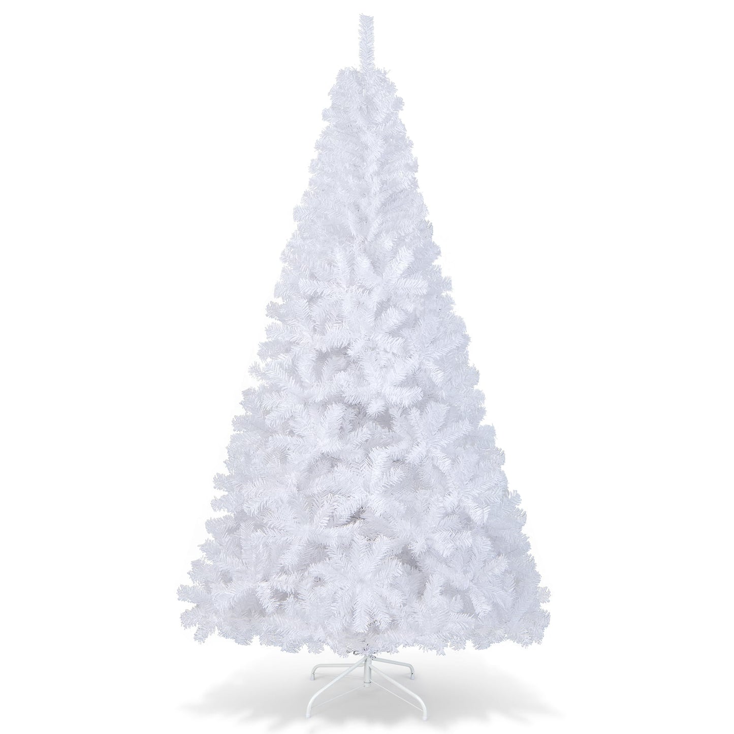 7 ft Christmas Tree, Solid Metal Stand, White Christmas Tree at Gallery Canada