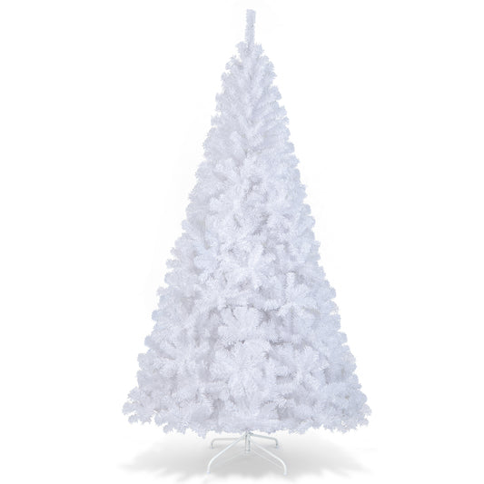 8 ft White Christmas Tree with Solid Metal Stand-8 ft, White Christmas Tree 8 ft at Gallery Canada