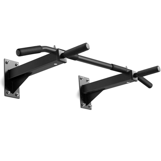 Wall Mounted Multi-Grip Pull Up Bar with Foam Handgrips, Black at Gallery Canada