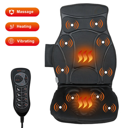 Foldable Full Body Massage Mat with 10 Vibration Motors, Black Back Massager at Gallery Canada