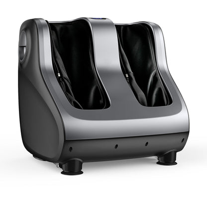 Shiatsu Foot and Calf Massager with Compression Kneading Heating and Vibrating , Gray at Gallery Canada