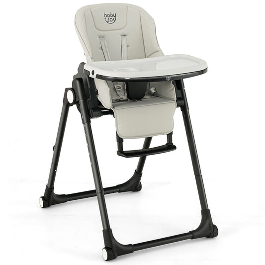 4-in-1 Baby High Chair with 6 Adjustable Heights, Gray at Gallery Canada