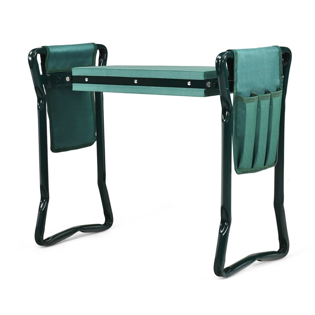 Folding Garden Kneeler and Seat Bench, Green Garden Tools at Gallery Canada
