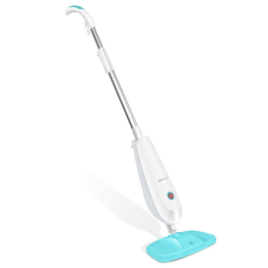 1100 W Electric Steam Mop with Water Tank for Carpet, Green - Gallery Canada