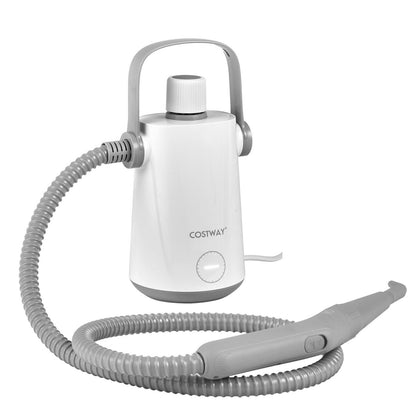 1000W Portable Hand-Held Steam Cleaner, 10 Accessories, Gray Vacuums & Cleaners Gray at Gallery Canada