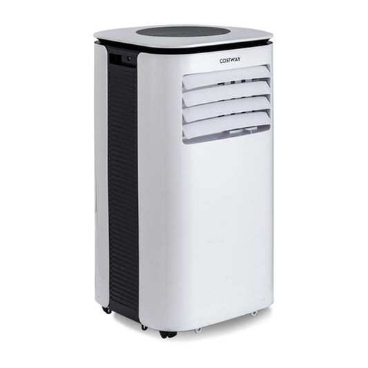 9000 BTU 3 in 1 Portable Air Conditioner with Fan and Dehumidifier, White