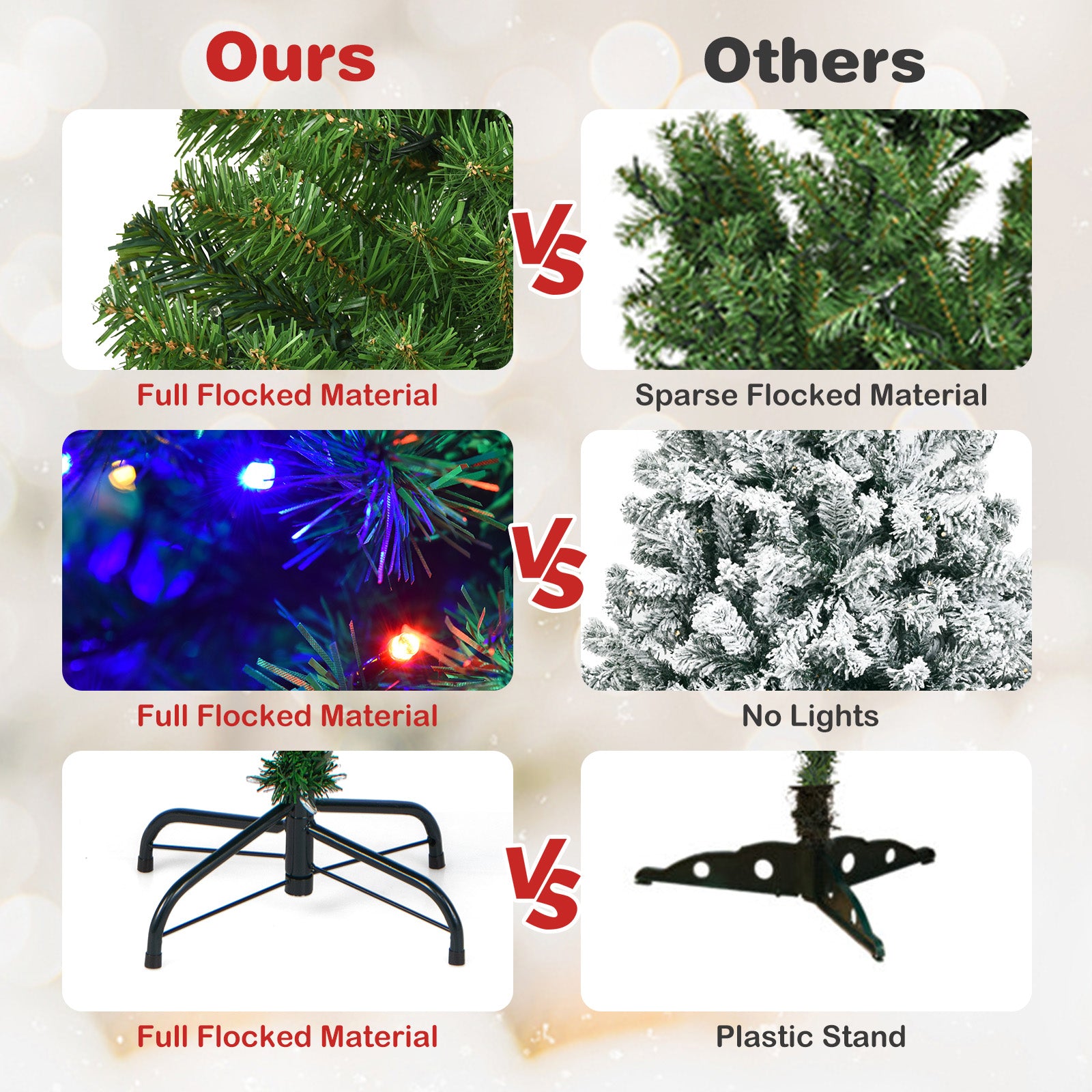 Artificial Hinged Christmas Tree, 4 ft, Green Christmas Tree at Gallery Canada