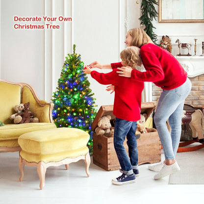 Artificial Hinged Christmas Tree, 4 ft, Green Christmas Tree at Gallery Canada