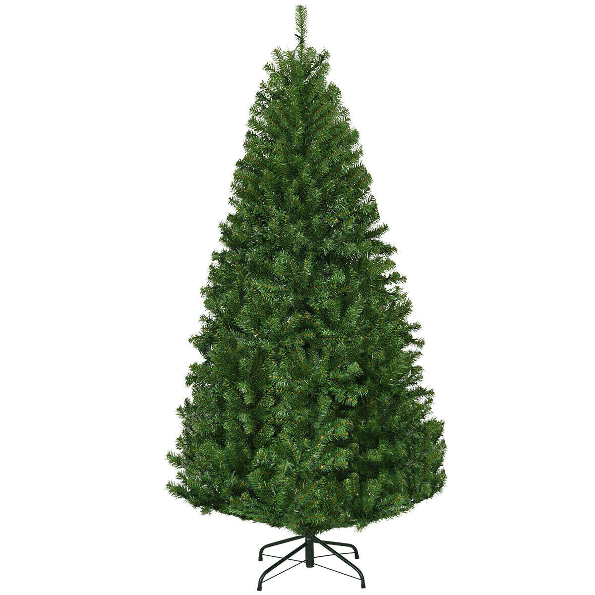 Artificial Hinged Christmas Tree, 6 ft, Green Christmas Tree at Gallery Canada