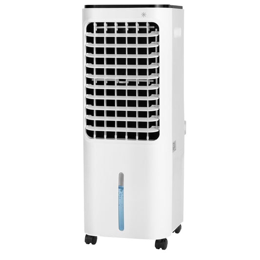 4-in-1 Evaporative Air Cooler with 12L Water Tank and 4 Ice Boxes, White Air Coolers White at Gallery Canada