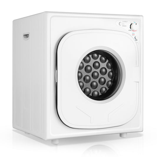Compact Laundry Dryer, 1500W, Touch Panel, White Dryers White at Gallery Canada