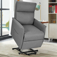 Thumbnail for Power Lift Massage Recliner Chair for Elderly with Heavy Padded Cushion - Gallery View 6 of 12