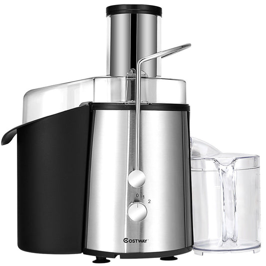 2 Speed Electric Juice Press, Fruit And Vegetable, Silver Juicers & Coffee Machines Silver at Gallery Canada