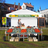 Thumbnail for 10 x 10 Feet Foldable Commercial Pop-up Canopy with Roller Bag and Banner Strip - Gallery View 6 of 13