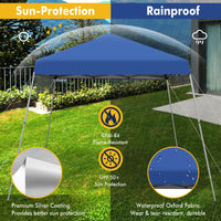 Thumbnail for 10 x 10 Feet Outdoor Instant Pop-up Canopy with Carrying Bag - Gallery View 3 of 10