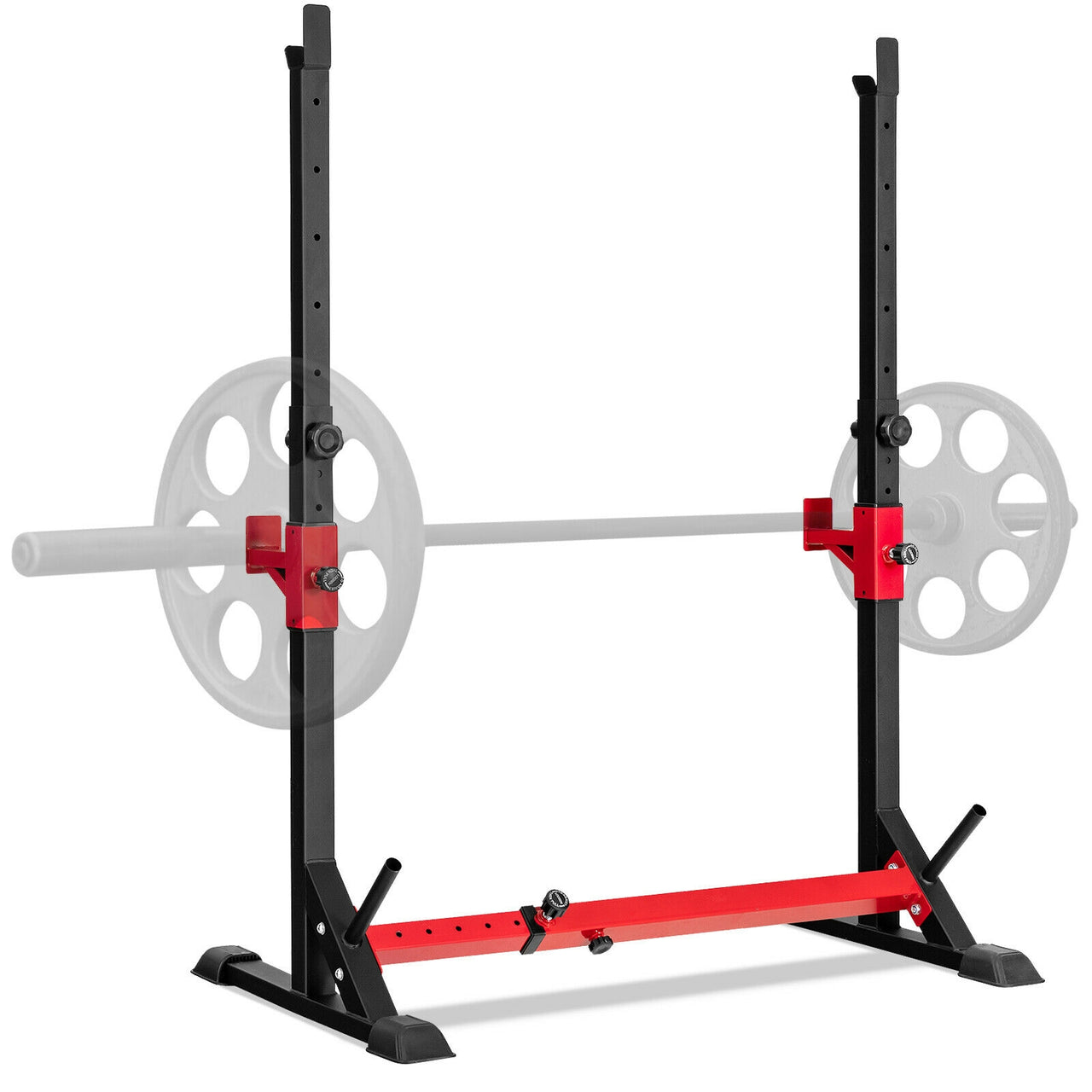Adjustable Squat Rack Stand for Home Gym Fitness - Gallery View 7 of 10