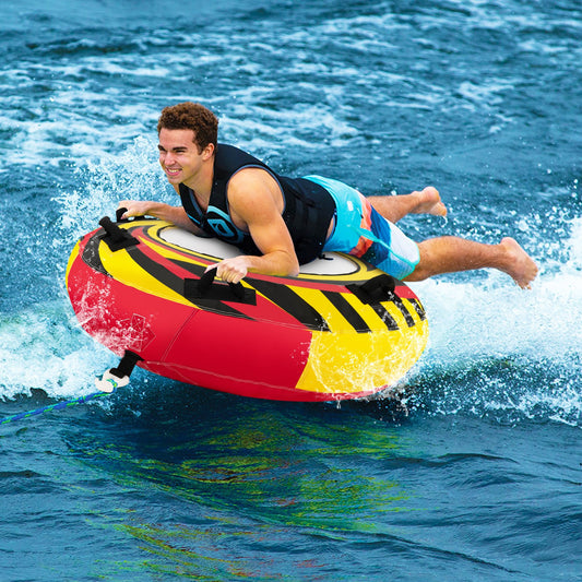 Inflatable Towable Tubes for Boating Water Sport, Multicolor - Gallery Canada