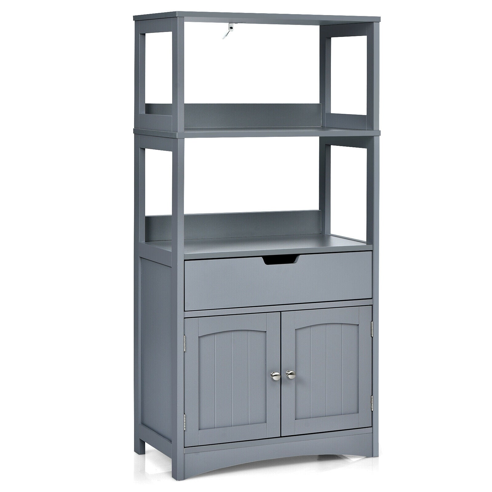 Bathroom Storage Cabinet With Drawer And Shelf, Gray Floor Cabinets Gray at Gallery Canada