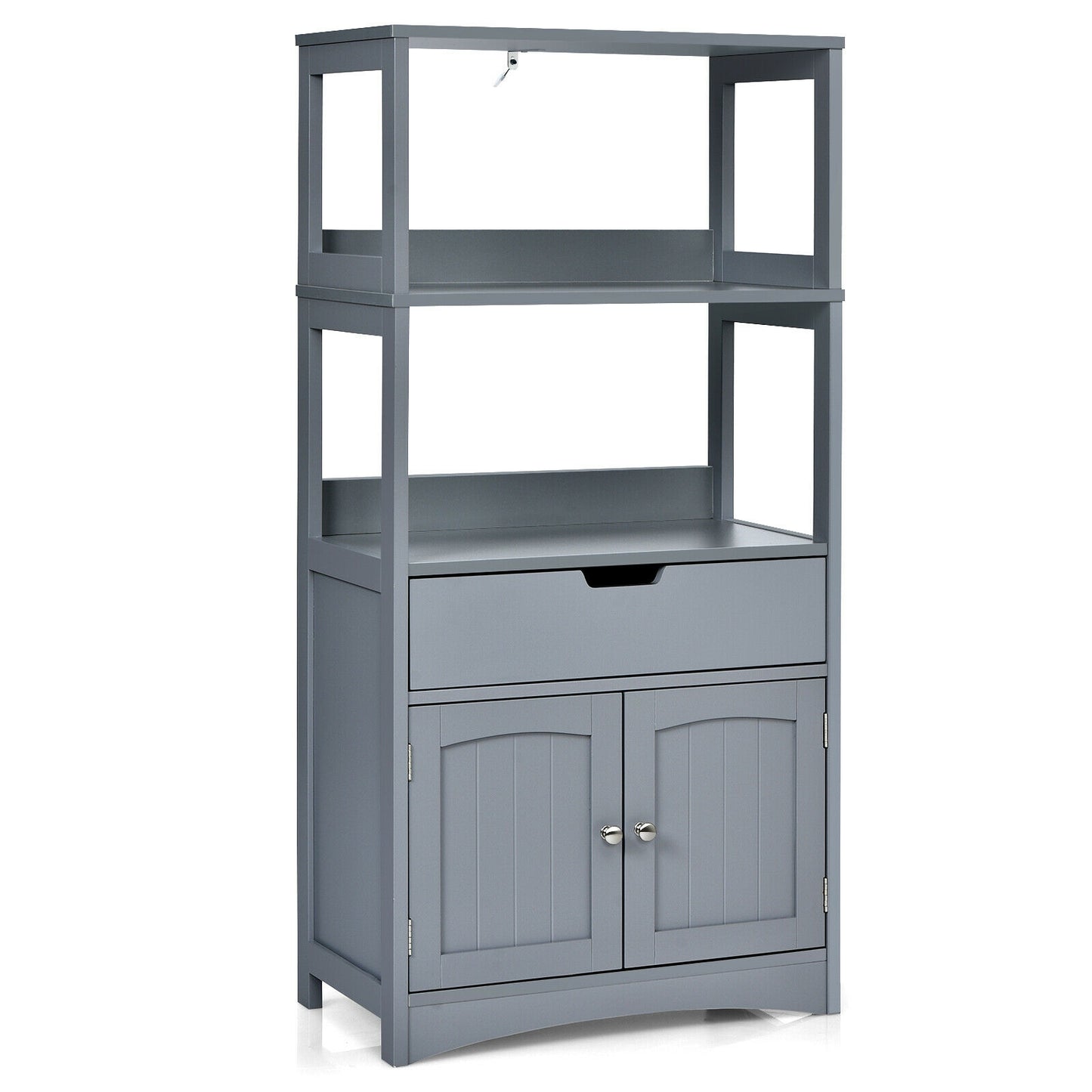 Bathroom Storage Cabinet With Drawer And Shelf, Gray Floor Cabinets Gray at Gallery Canada