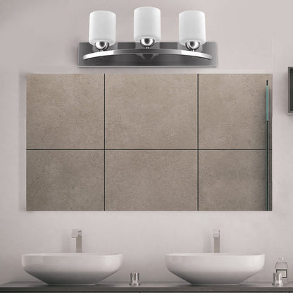 Glass Wall Sconce for 3 Bulbs, White Wall Lights at Gallery Canada